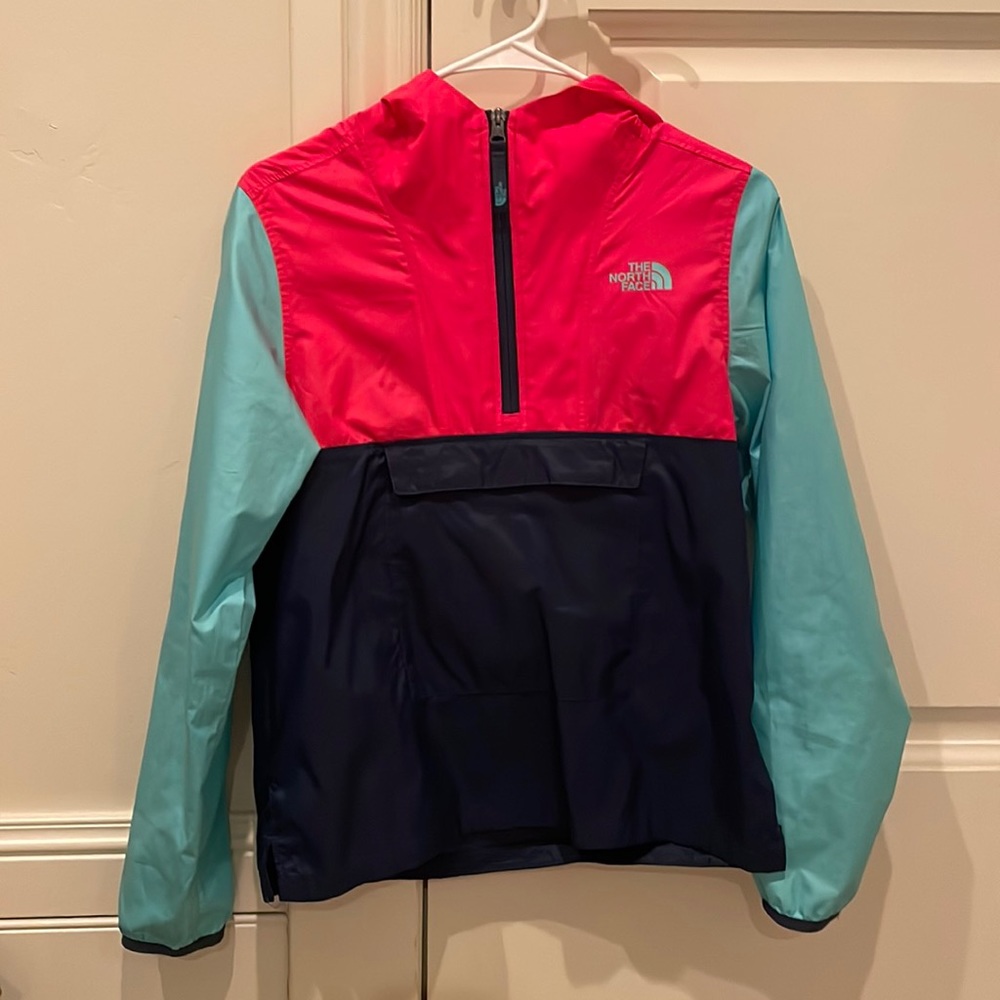 North face windbreaker! Super cute!